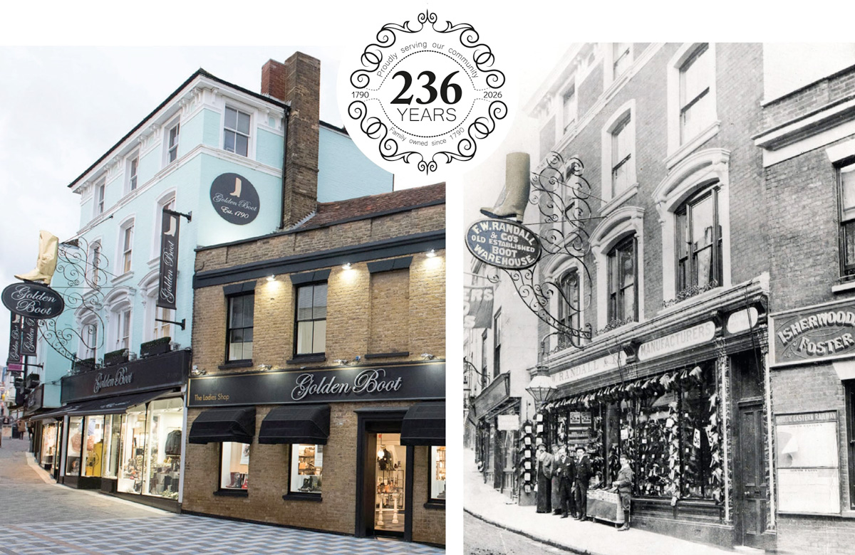 The Golden Boot shop