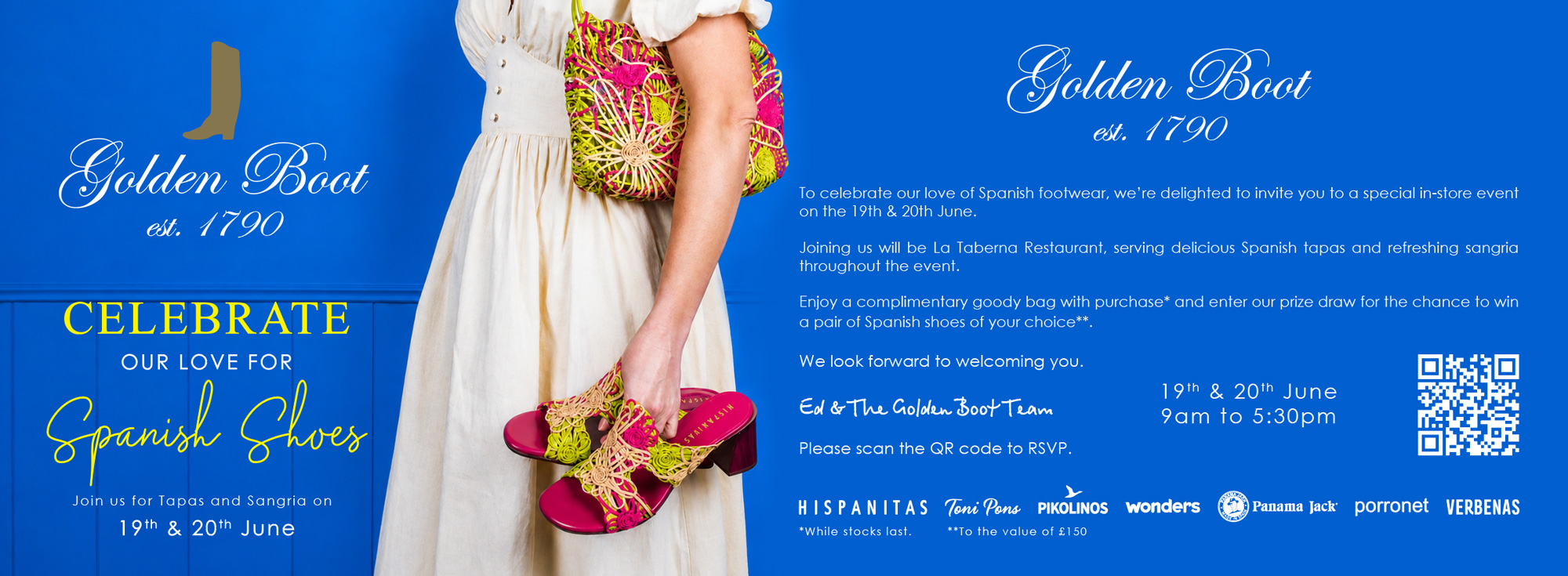 Spanish Shoes Event at The Golden Boot