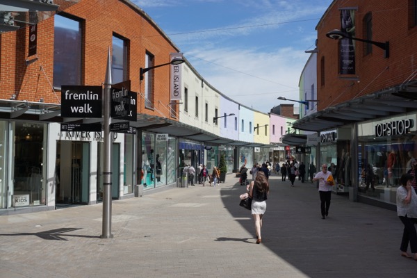 Fremlin Walk shopping street, home to Activate Maidstone