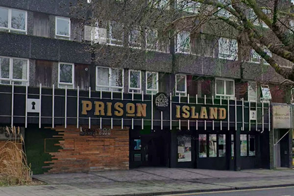 Challenge cells and adventure golf at Prison Island, Maidstone High Street