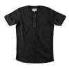 &Sons New Elder Henley Short Sleeve Shirt - Black