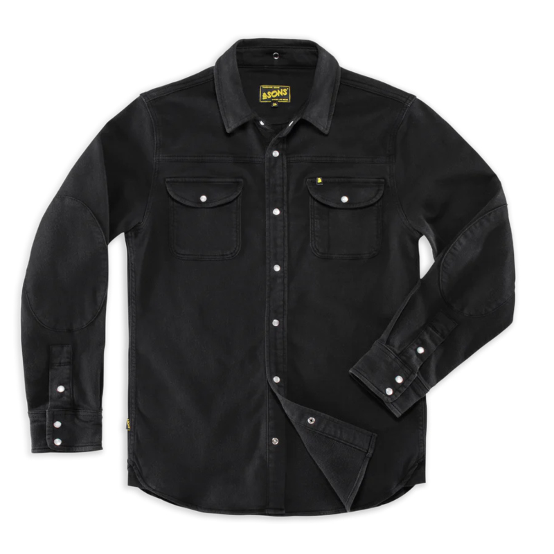 &Sons Sunday Shirt - Black