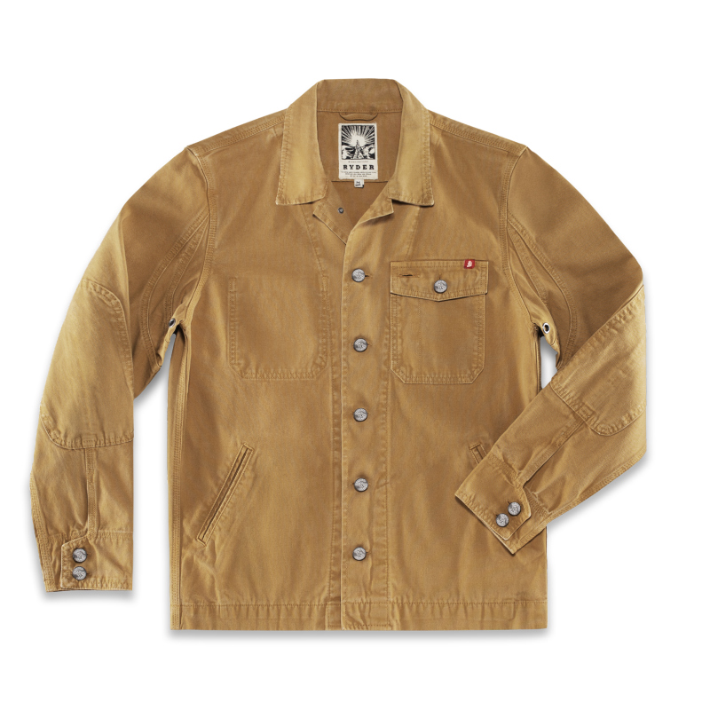 &Sons Ryder Hardwear Canvas Jacket - Tan &Sons Ryder Hardwear Canvas Jacket - Tan