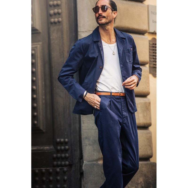 &Sons Hemingway Suit Jacket - Navy