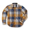 &Sons Big Yukon Flannel Check Shirt - Tan