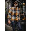 &Sons Big Yukon Flannel Check Shirt - Tan