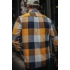 &Sons Big Yukon Flannel Check Shirt - Tan