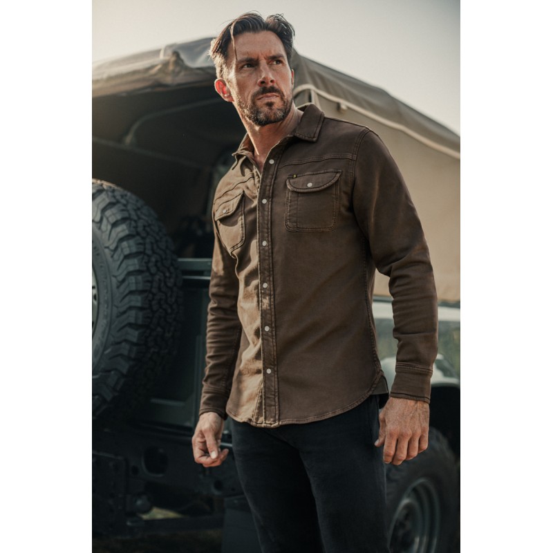 &Sons Sunday Shirt - Brown