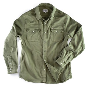 &Sons Sunday Shirt - Army Green