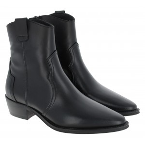 Alpe Cecile 254817 Ankle Boots - Black Leather