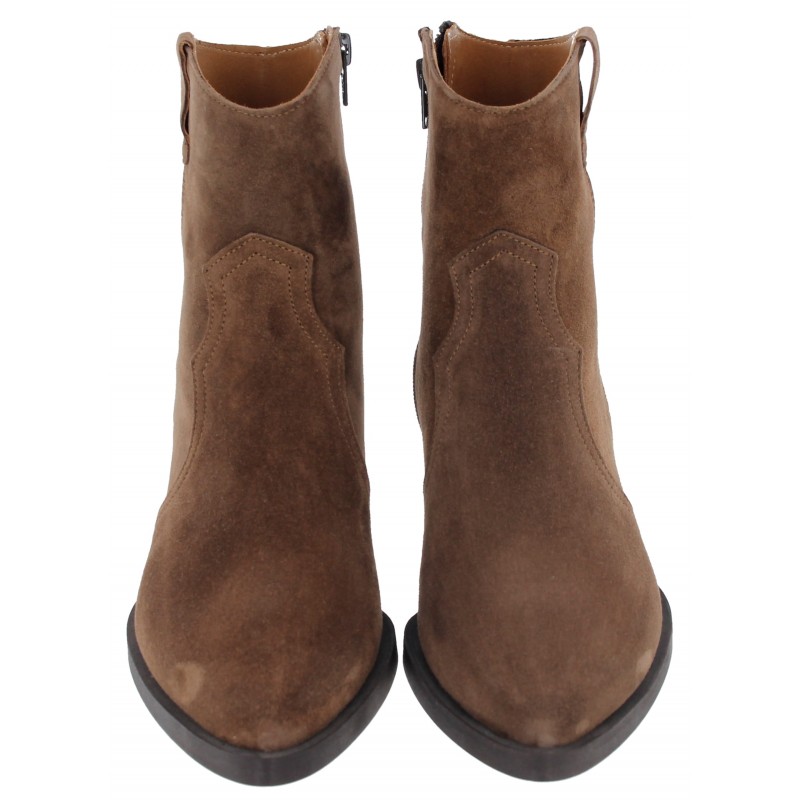 2072 Ankle Boots - Brown Suede