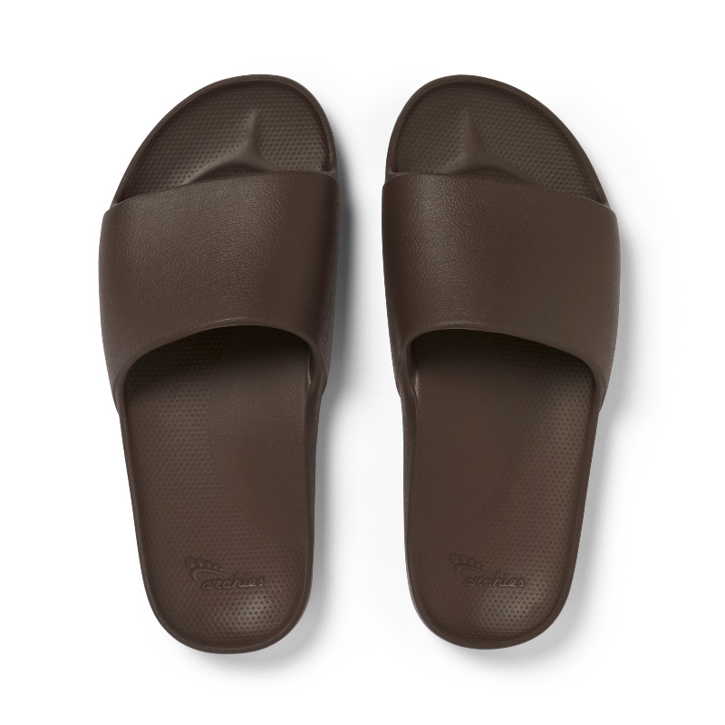 Classic Arch Support Slide - Chocolate