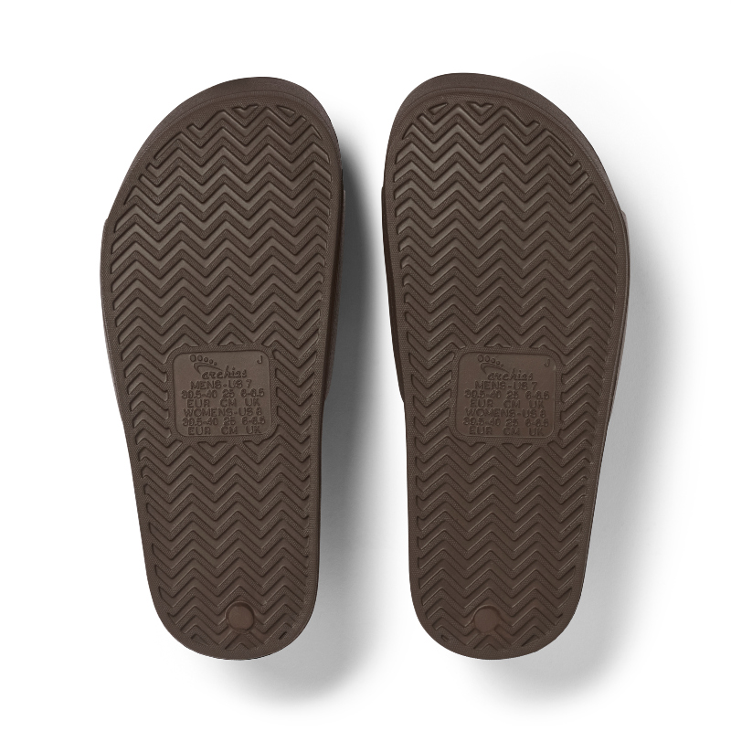 Classic Arch Support Slide - Chocolate