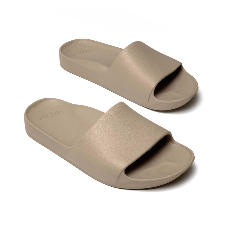 Classic Arch Support Slide - Taupe