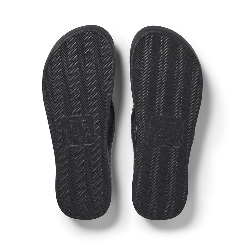 Classic Arch Support Flip Flop - Crystal Black