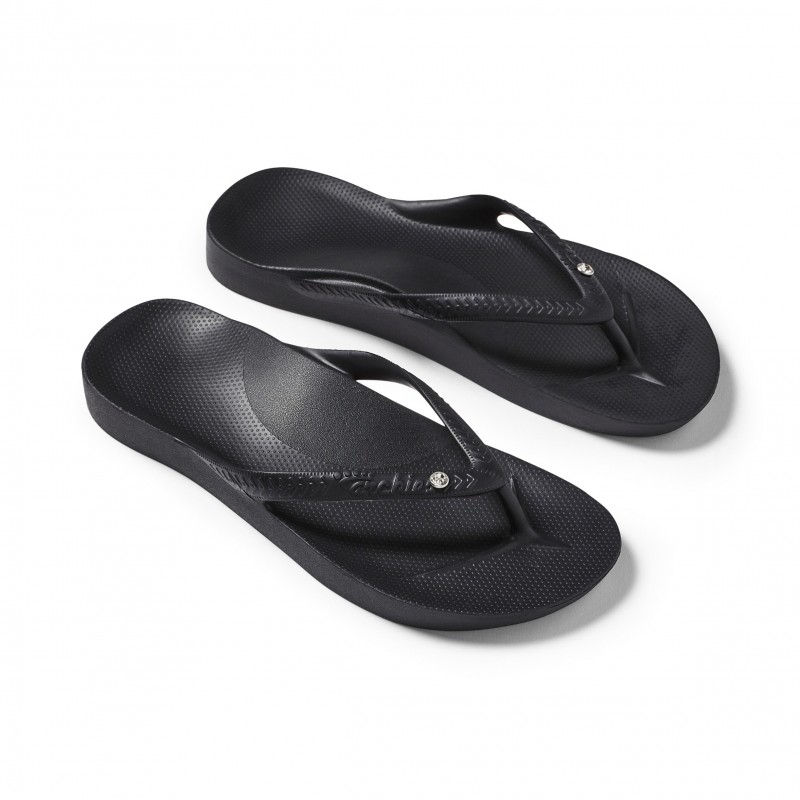 Classic Arch Support Flip Flop - Crystal Black