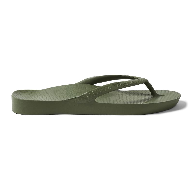 Footwear Classic Arch Support Flip Flop - Olive