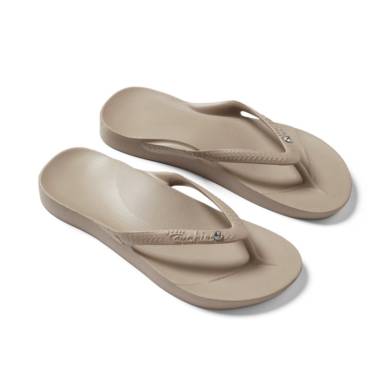 Classic Arch Support Flip Flop - Crystal Taupe