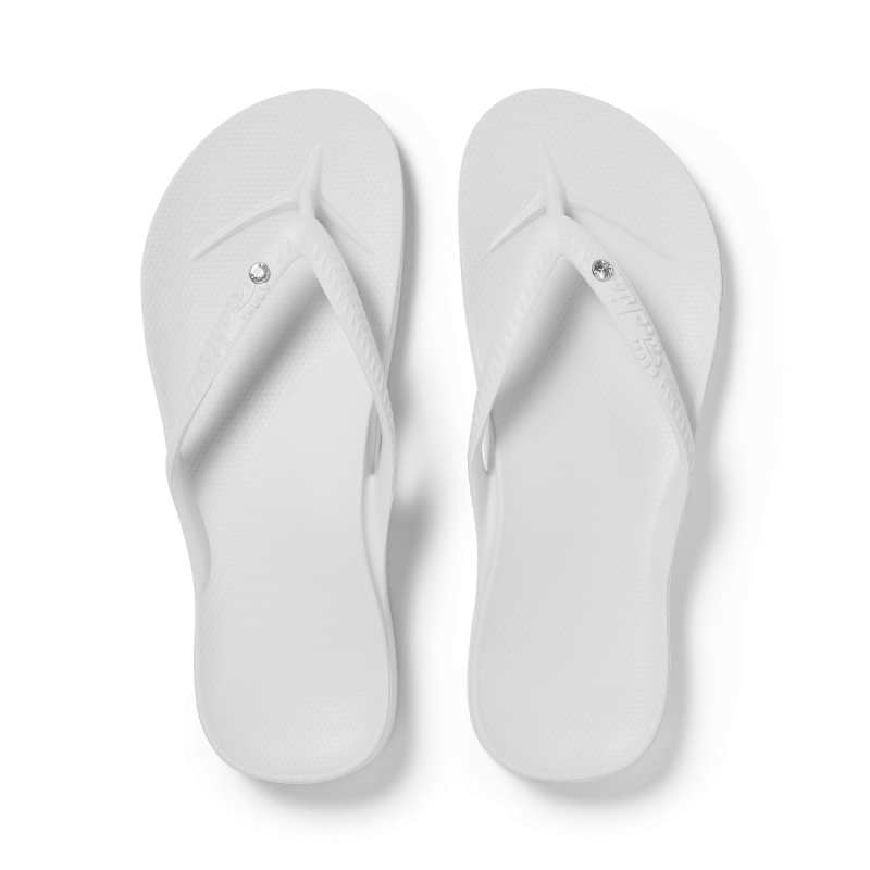 Classic Arch Support Flip Flop - Crystal White Classic Arch Support Flip Flop - Crystal White