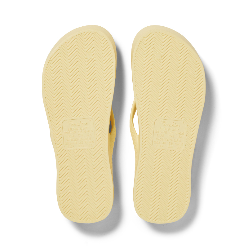 Classic Arch Support Flip Flop - Lemon