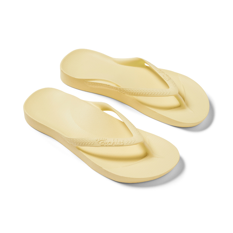 Classic Arch Support Flip Flop - Lemon