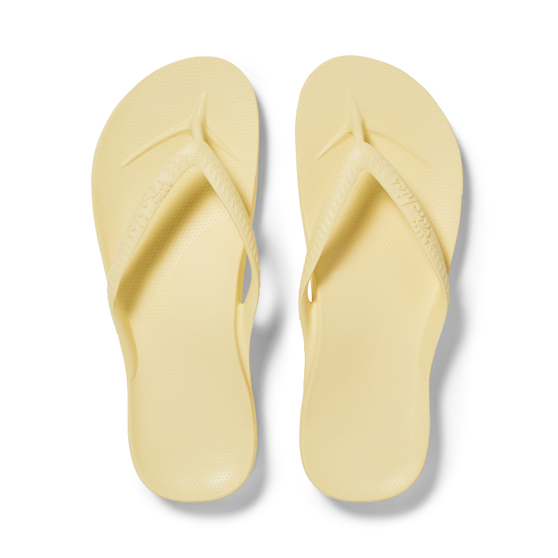 Classic Arch Support Flip Flop - Lemon