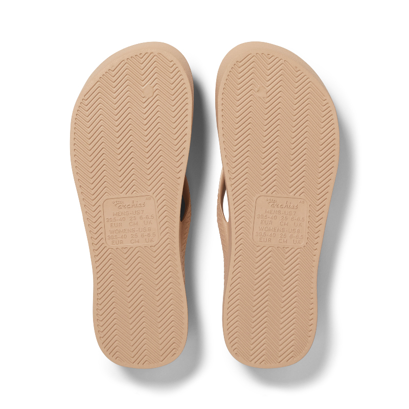 Classic Arch Support Flip Flop - Tan