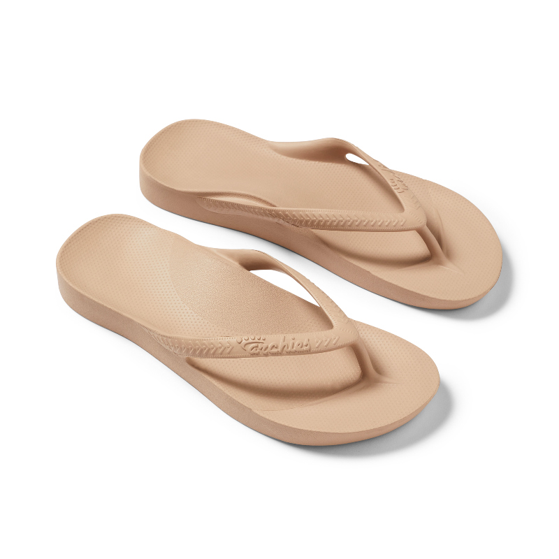 Classic Arch Support Flip Flop - Tan