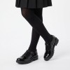 Casey GE J8420E School Shoes - Black Patent