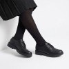 Casey GN J6420N School Shoes - Black Leather Casey GN J6420N School Shoes - Black Leather