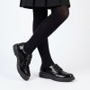 Angry Angels Impulsive School Shoes - Black Patent
