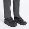 Arzach Boy J844AE School Shoes - Black Leather
