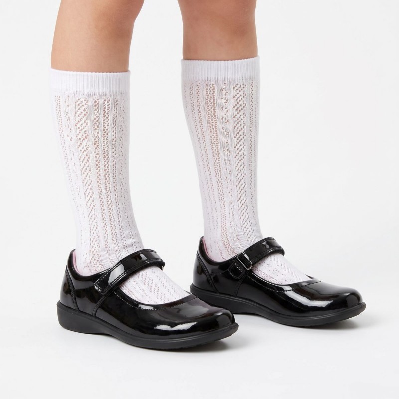 Beth 8500102 School Shoes - Black Patent