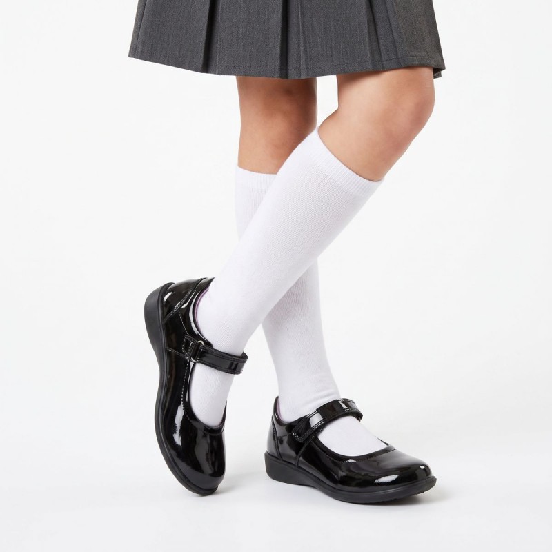 Beth 8500103 School Shoes - Black Patent