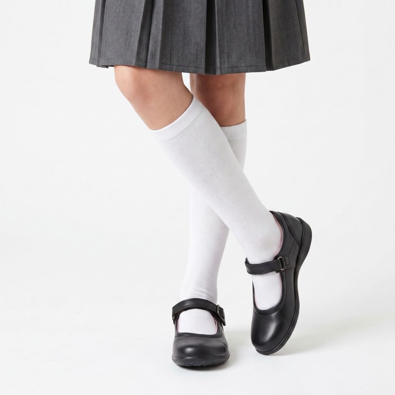 Beth 8500103 School Shoes - Black Leather Beth 8500103 School Shoes - Black Leather