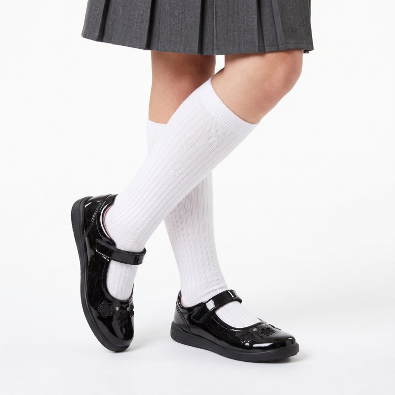 Leya 8600702 School Shoes - Black Patent Leya 8600702 School Shoes - Black Patent