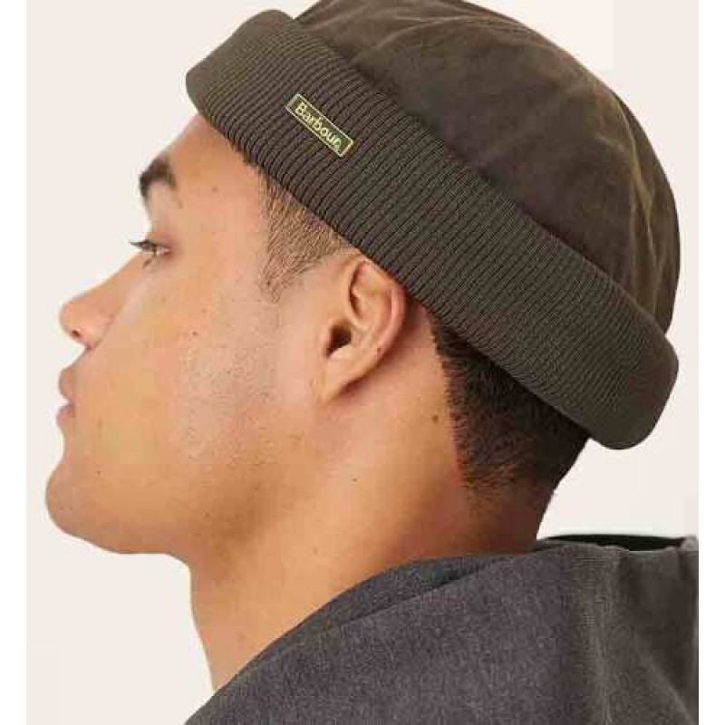 Renford Docker Hat MHA0984 - Olive Textile