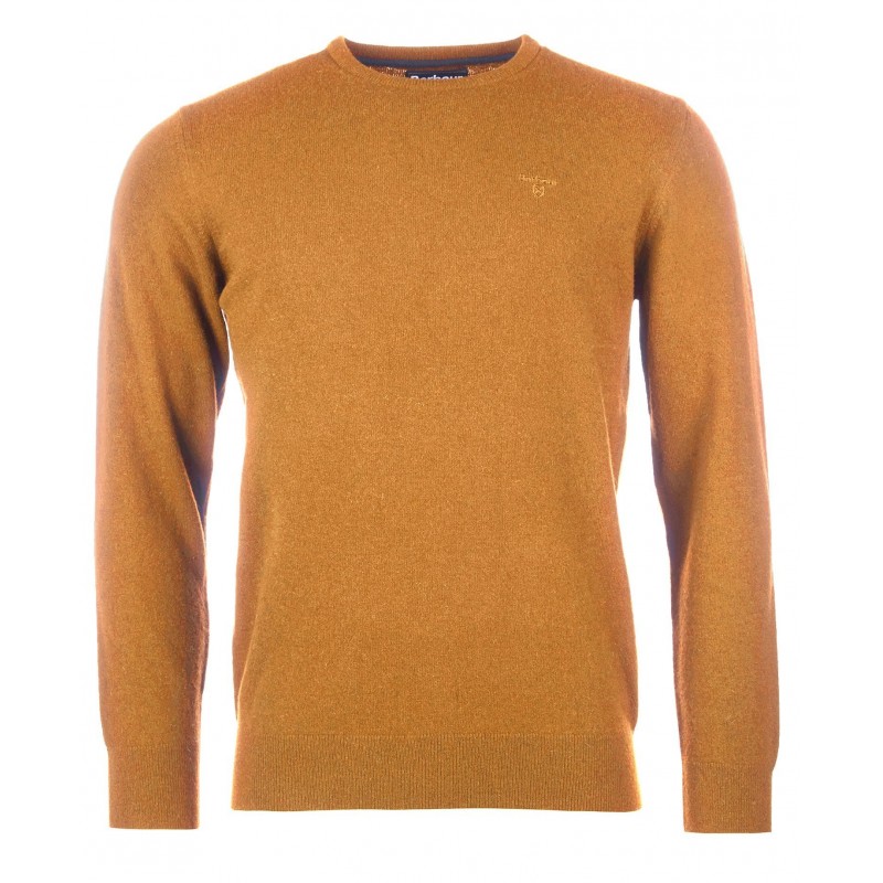 Essential Lambswool Crew Neck Sweater MKN0345 - Dark Copper