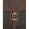Wax Leather Briefcase UBA0004 - Olive