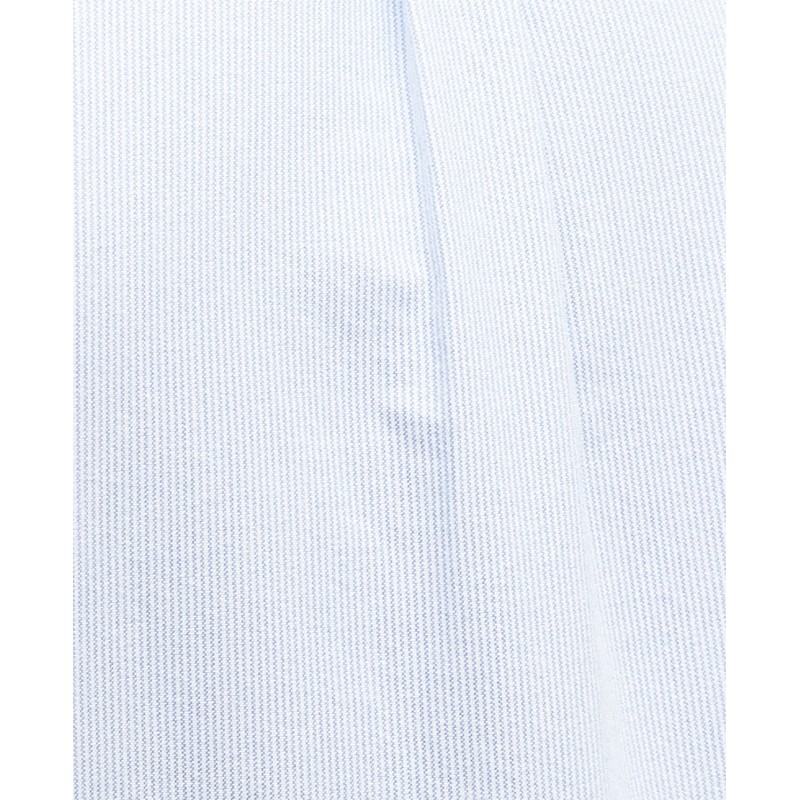 Striped Oxford Tailored Shirt MSH5447 - Blue Cotton
