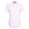Striped Oxford Shirt MSH5447 - Classic Pink Cotton