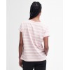 Otterburn Stripe T-Shirt LTS0555 - Shell Pink Cotton