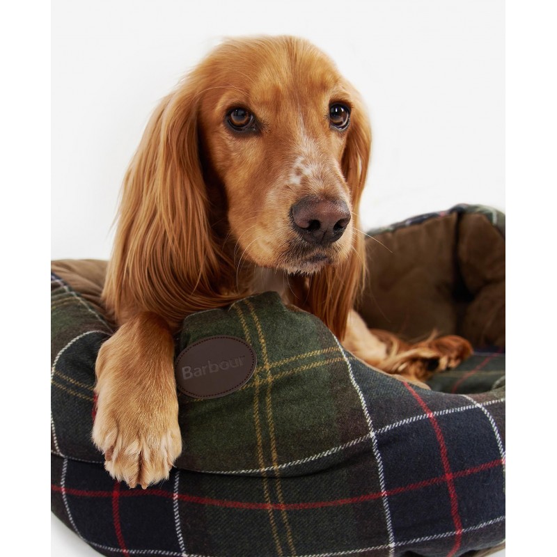 30in Luxury Dog Bed DAC0057 - Classic Tartan