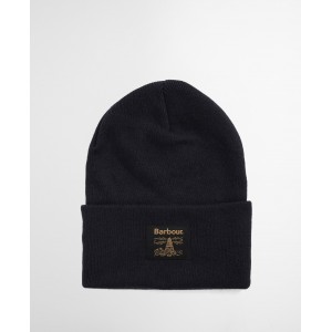 Barbour Harton Beanie Hat MHA0909 - Dark Navy Textile