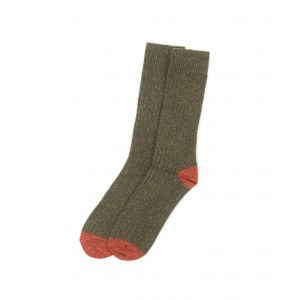 Barbour Hougton Socks MSO0091 - Olive
