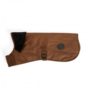Barbour Waxed Dog Coat DCO0003 - Tan 