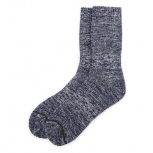 Barbour Storm Boot Socks MSO0211 - Navy Blue Textile