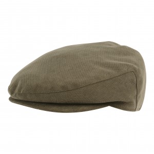 Barbour Waterproof Beaufort Flat Cap MHA0757 - Dark Olive