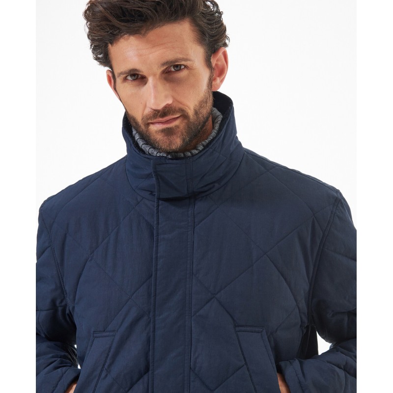 Rockwood Quilted Jacket MQU1676 - Navy