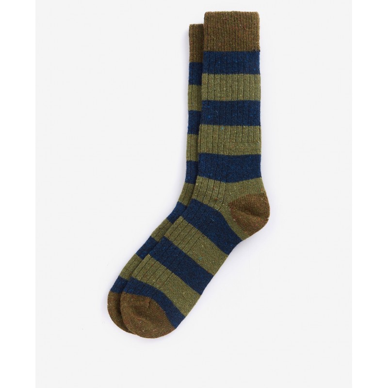 Houghton Stripe Socks MSO0170 - Green